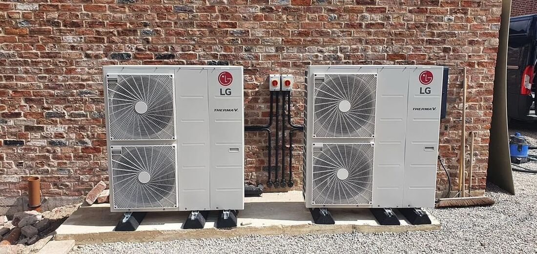 Air source heat pump installation in Spalding by AuraNord