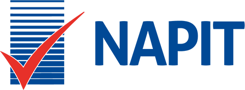 NAPIT Approved electrical and heating installer logo