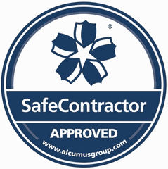 SafeContractor approved health and safety logo